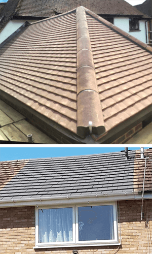 tiled pitched roofing services guildford